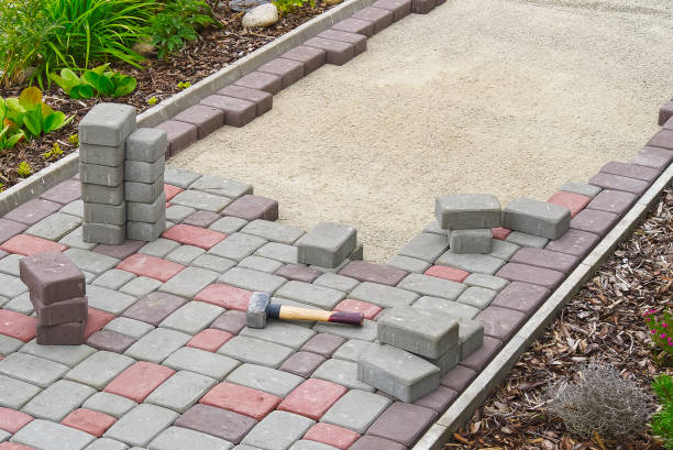 Permeable Paver Driveway in Dilley, TX